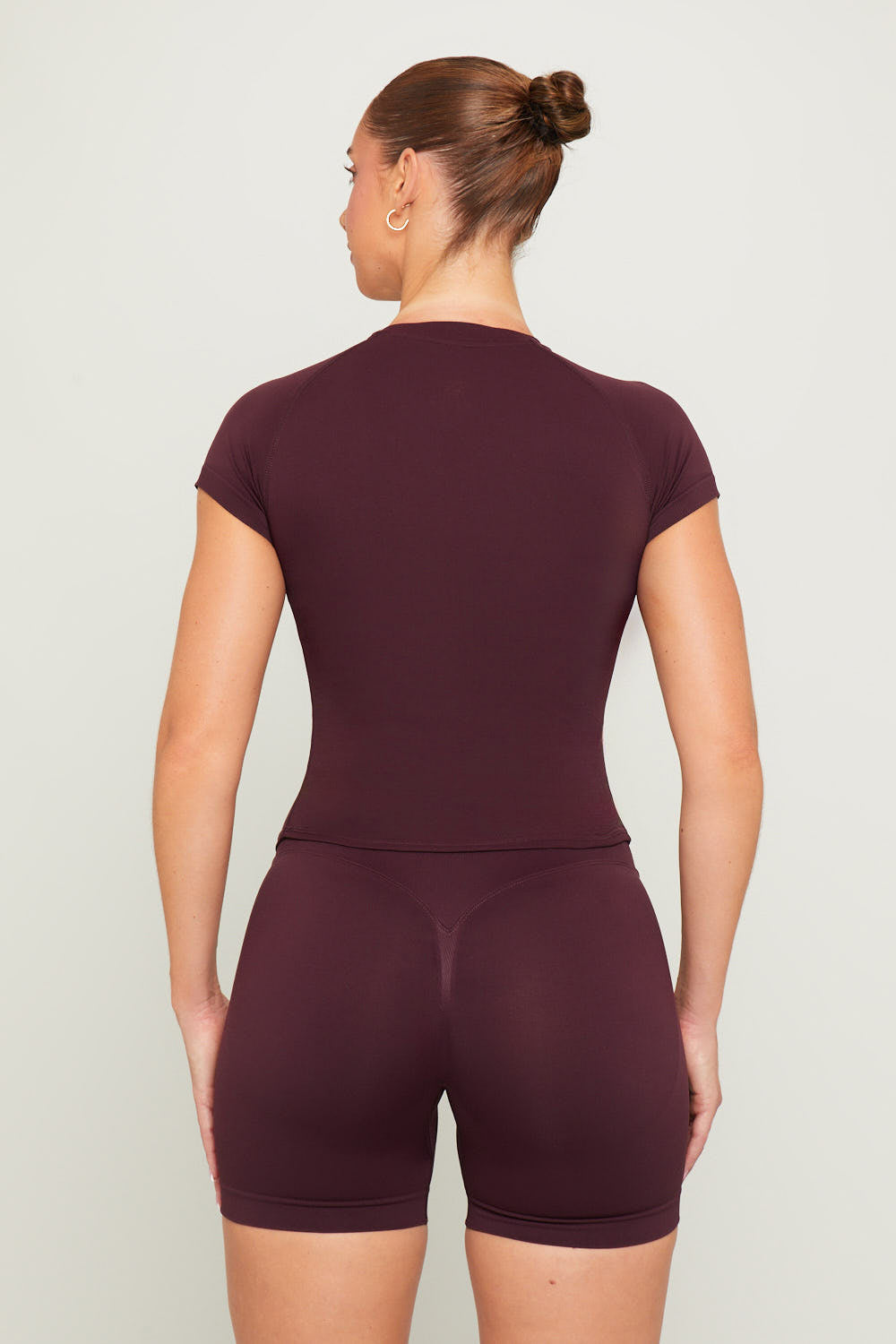 SCLPT™ Fitted Sculpting Tee - Espresso
