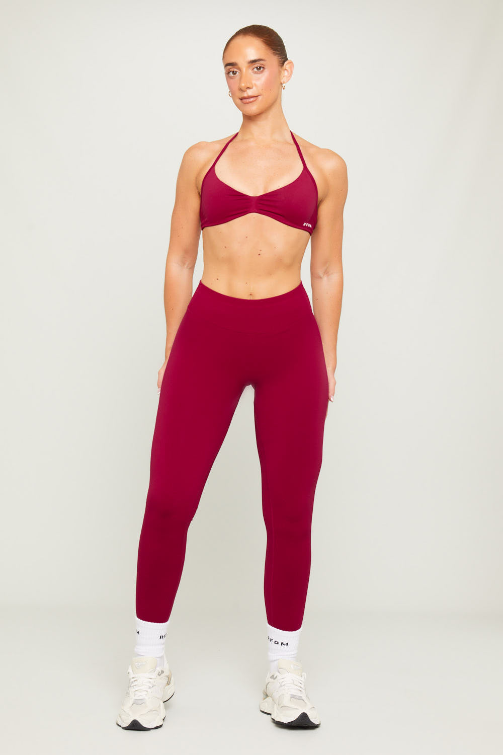 SCLPT™ Seamless Sculpting Leggings - Dark Cherry