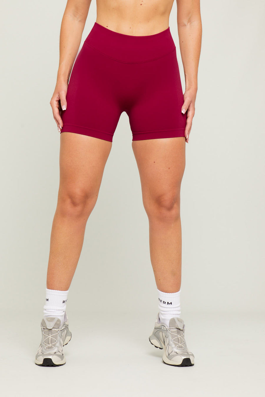 SCLPT™ Seamless Sculpting 4.5" Shorts - Dark Cherry