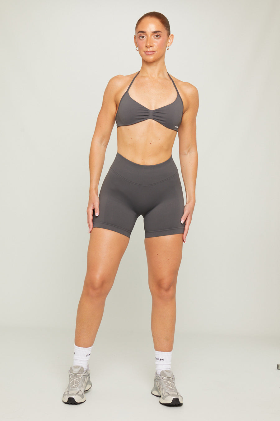 SCLPT™ Seamless Sculpting 4.5" Shorts - Slate Grey